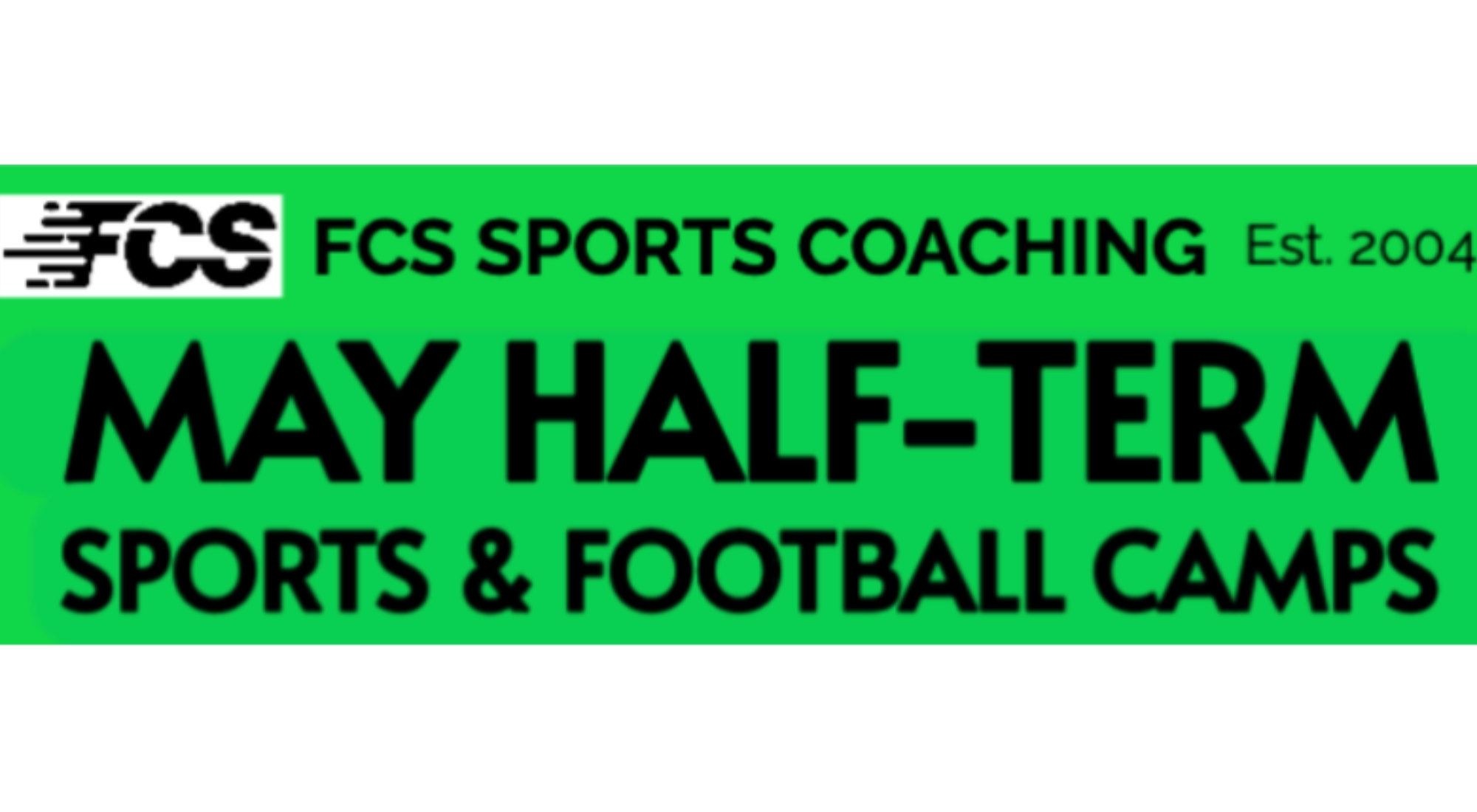 May holiday club open to all local children 