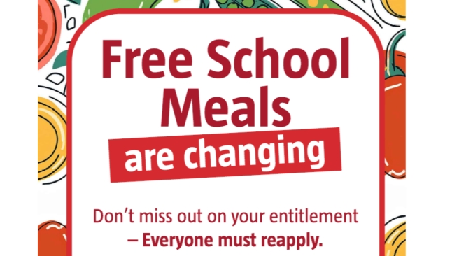 Free School Meals is changing- you must reapply and check your eligibility!